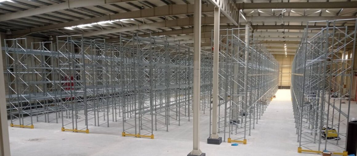 Installation of pallet storage racks- ILIADIS ALEXANDROS SA Leventochori, Kilkis