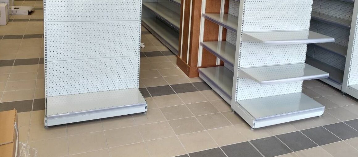 Installation of shelving equipment- TECHNOMAT Ioannina